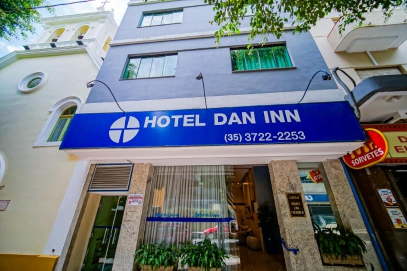 Hotel Dan Inn Pocos De Caldas - A Melhor Localizacao Do Centro By Nacional Inn Екстериор снимка